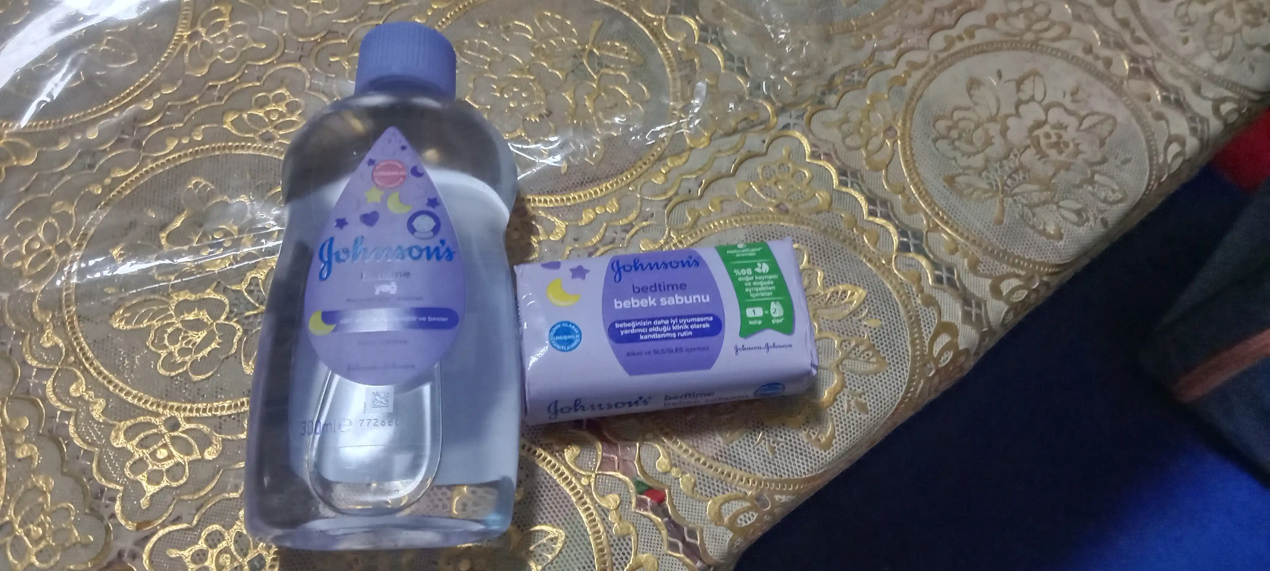 Масло Johnson's baby, перед сном, 300 мл
