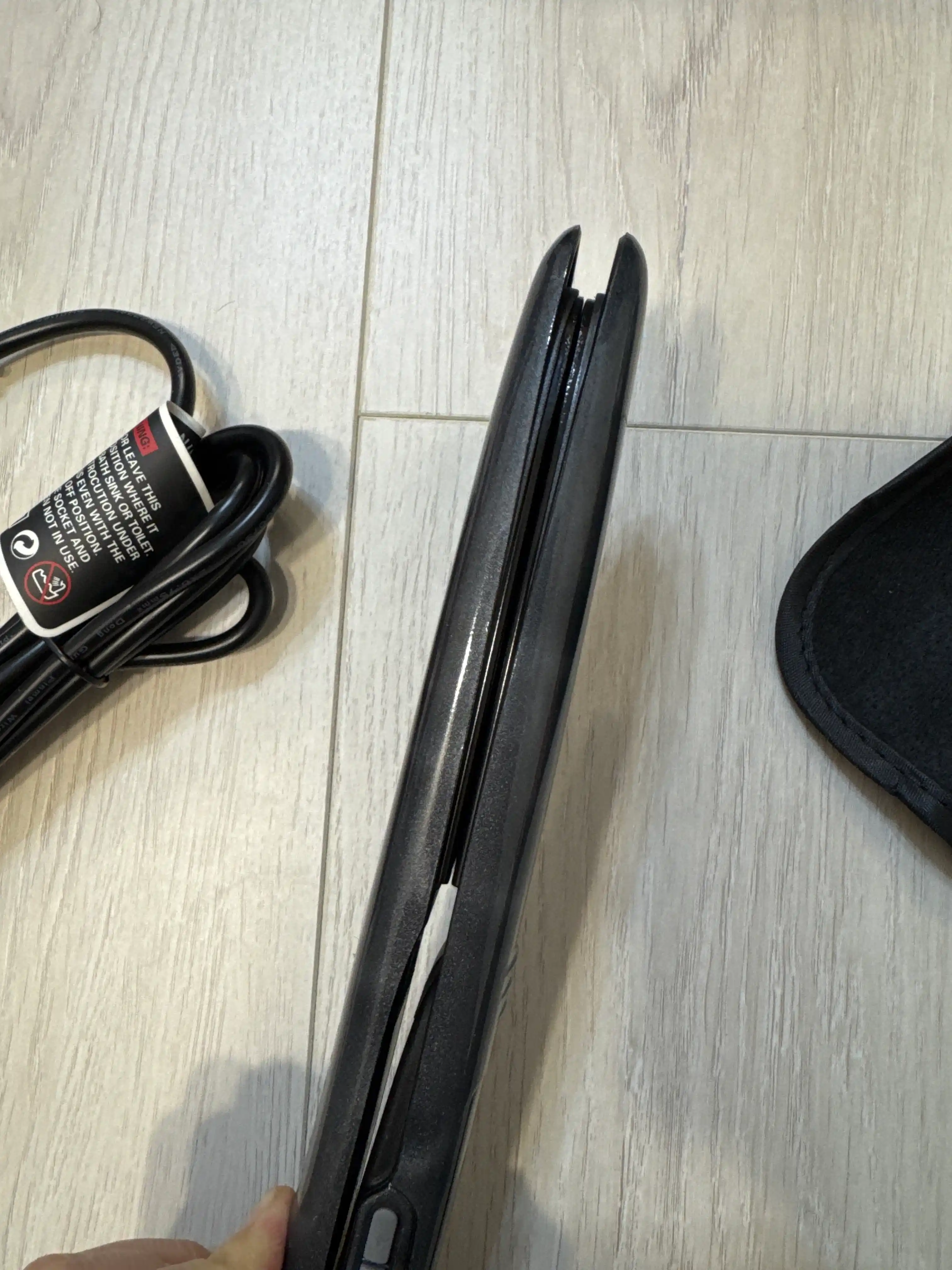 Professional soch tekislovchi dazmol Vagary VG-8823, LCD displeyli