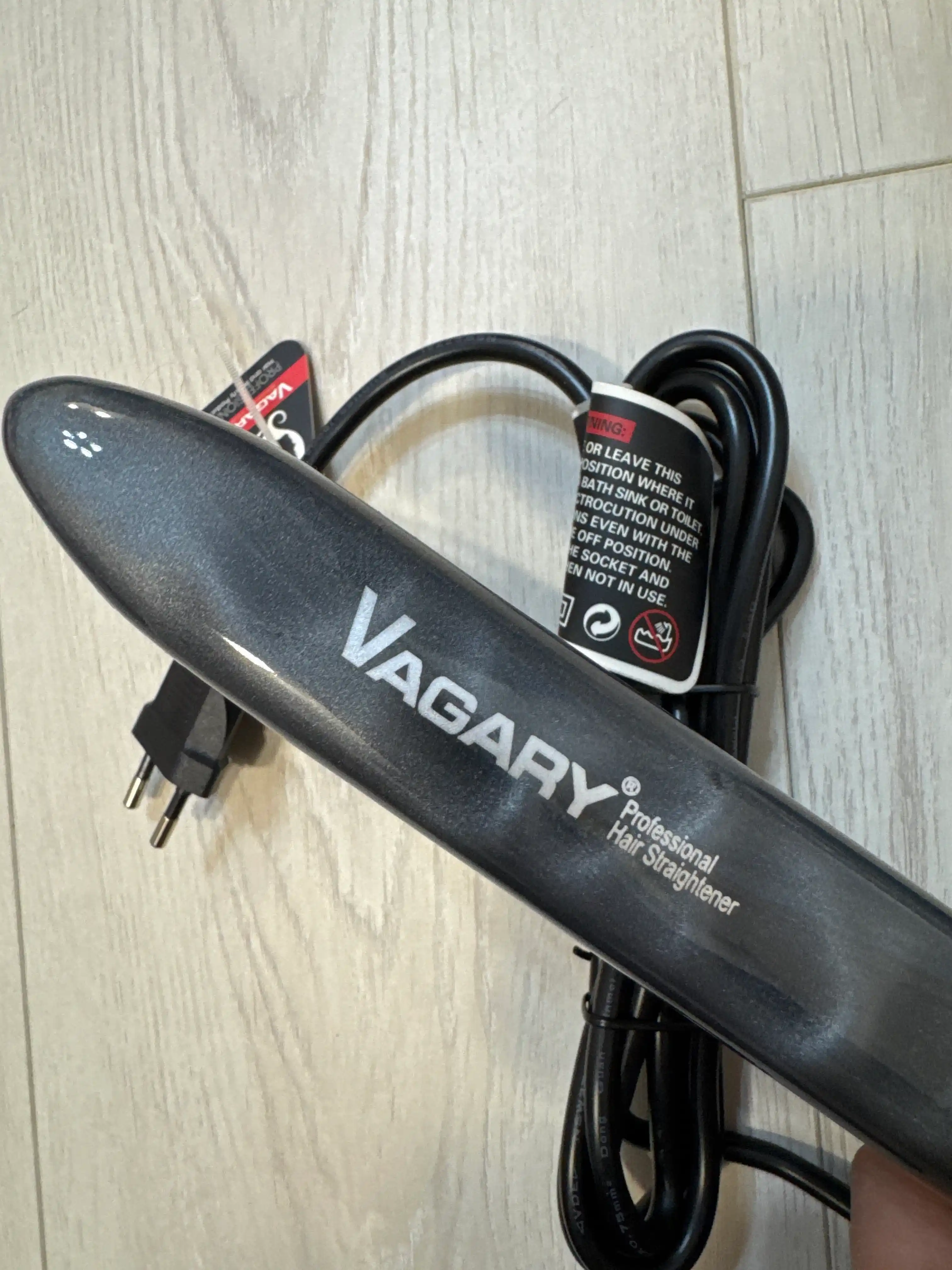Professional soch tekislovchi dazmol Vagary VG-8823, LCD displeyli