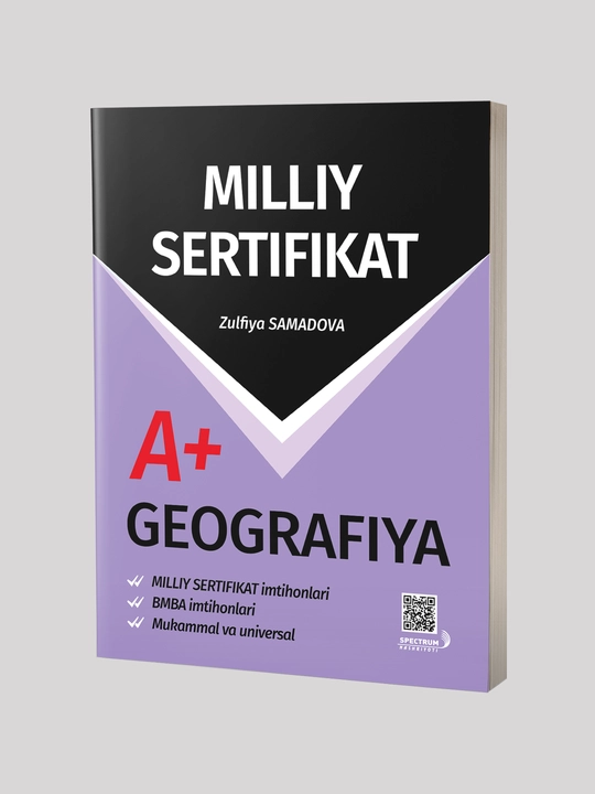 Milliy sertifikat, Geografiya A+, Testlar to'plami - 
