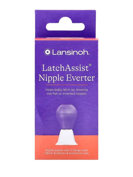 Lansinoh LatchAssist —tekis va ichkariga kirgan ko‘krak uchini chiqaruvchi asbob, 2 o‘lcham - 