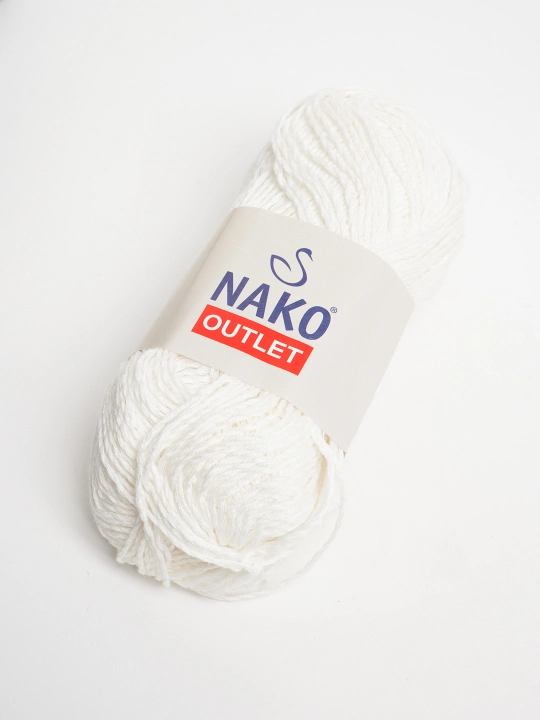 Пряжа Nako Outlet - 100% акрил, 250 м, 50 г (+- 5 г, 10%+-), в упаковке 1 штука - 
