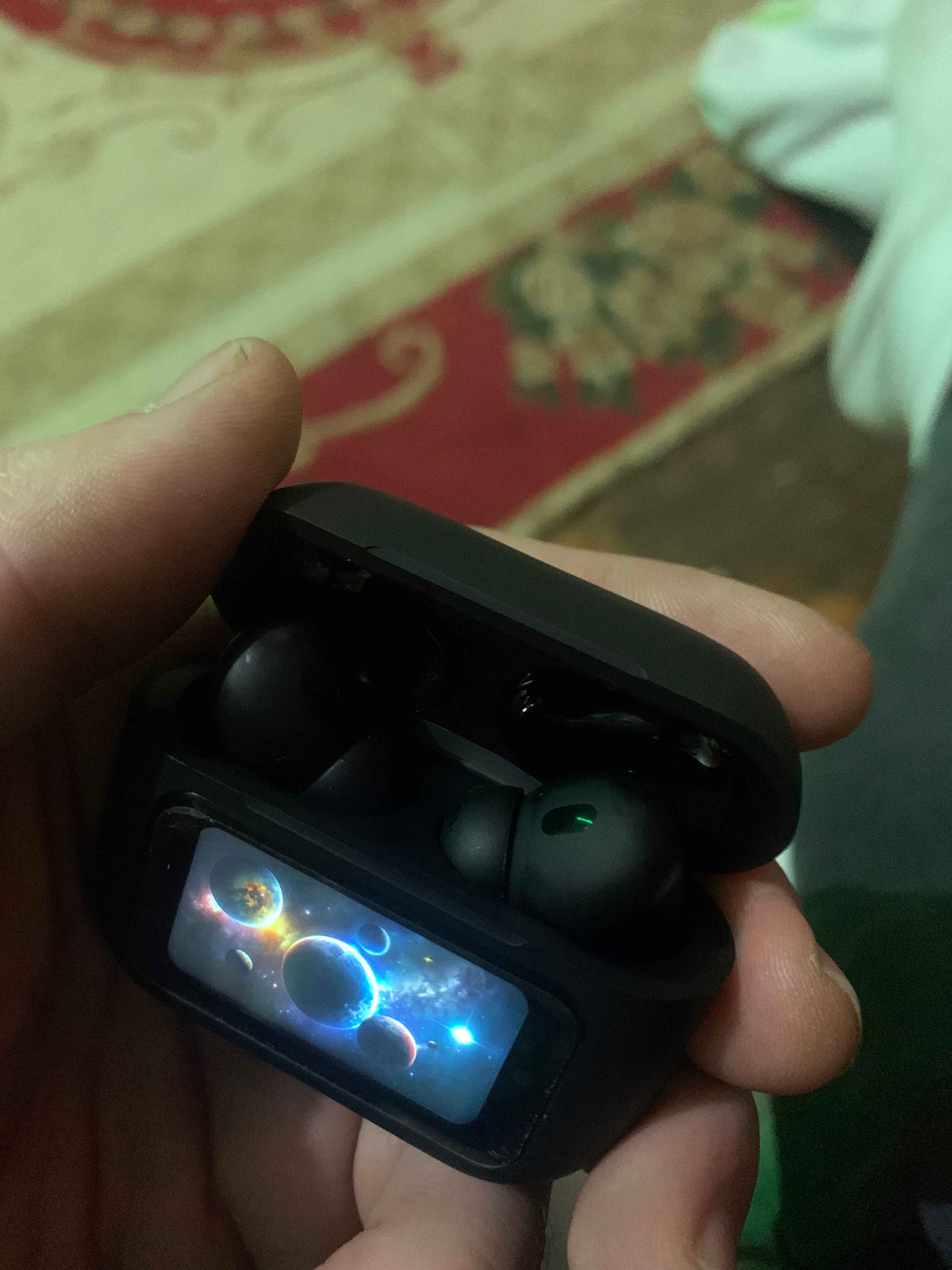 Smart Bluetooth quloqchin, ekranga ega, sensorli boshqaruv, xabarlar bilan, 22+ funksiya