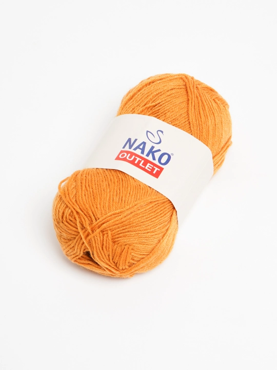 Пряжа Nako Outlet - 100% акрил, 250 м, 50 г (+- 5 г, 10%+-), в упаковке 1 штука - 