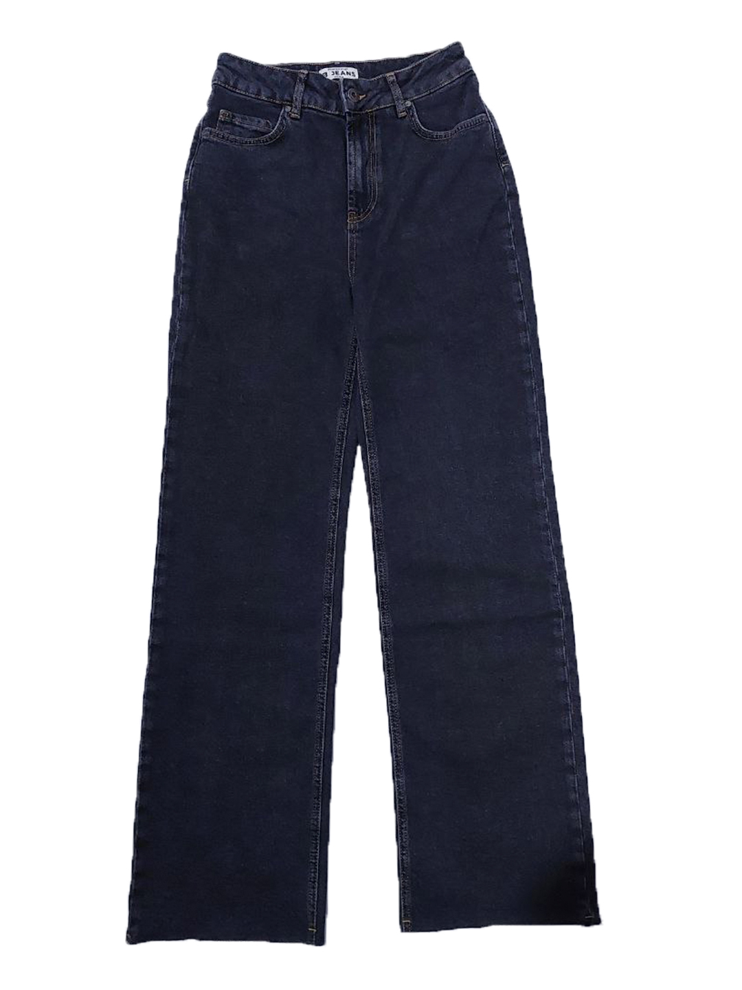 Ayollar uchun jinsi shimlar "Bjeans" Straight, to'g'ri bichim, klassik va yuqori bel - 