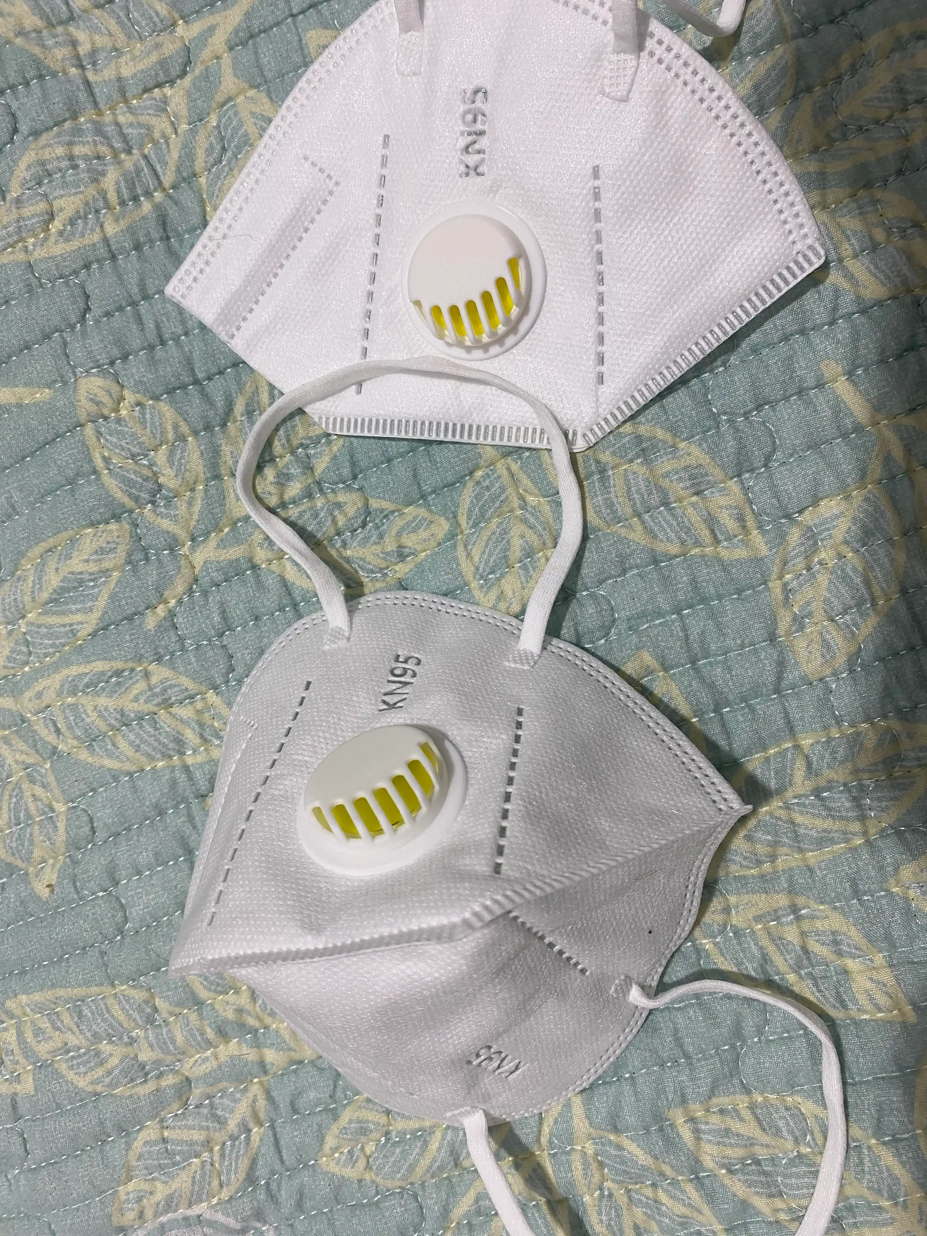 Tibbiy niqob , respirator niqobi KN95 klapinli , unisex