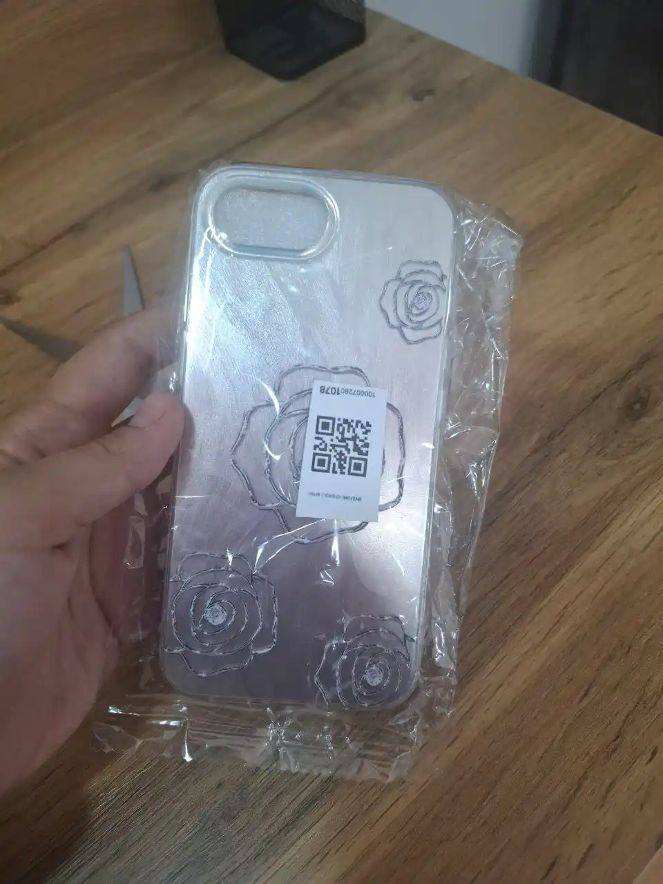 Чехол на айфон 16,16e 17, Прозрачный чехол с цветами для iPhone защита экрана