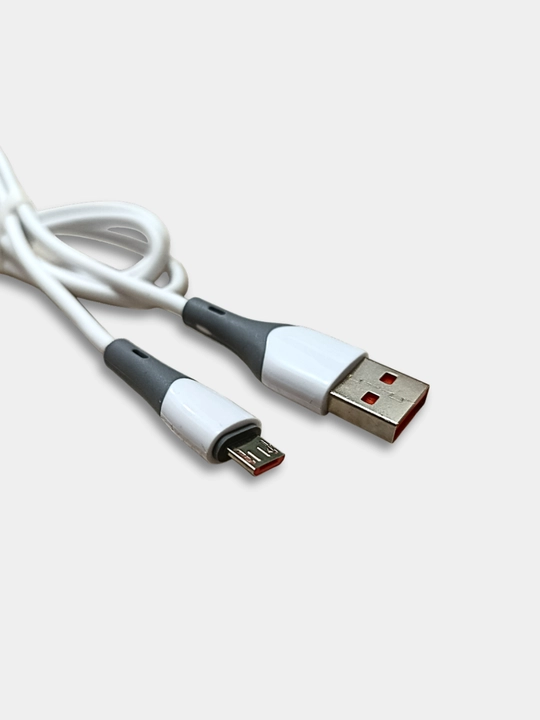 Силиконовый кабель на выбор, Type-C / Micro-USB, длина 1 м, быстрая зарядка 6А