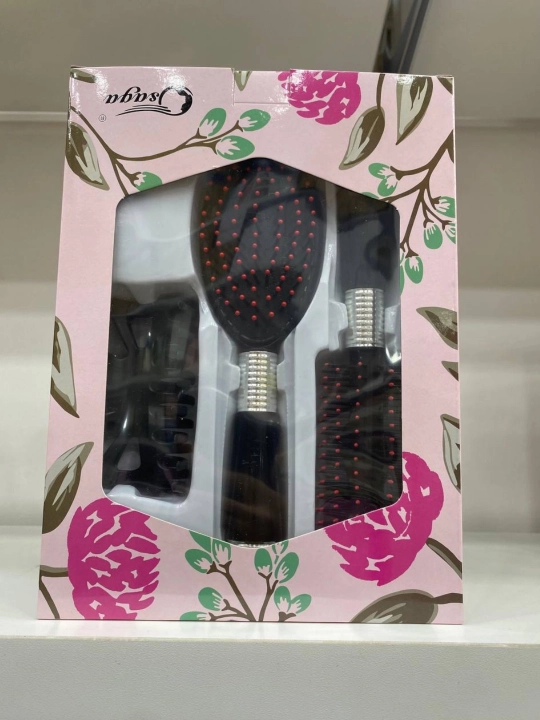 Hair Set — Soch parvarishi va ukladka uchun aksessuarlar to‘plami (3 rang)