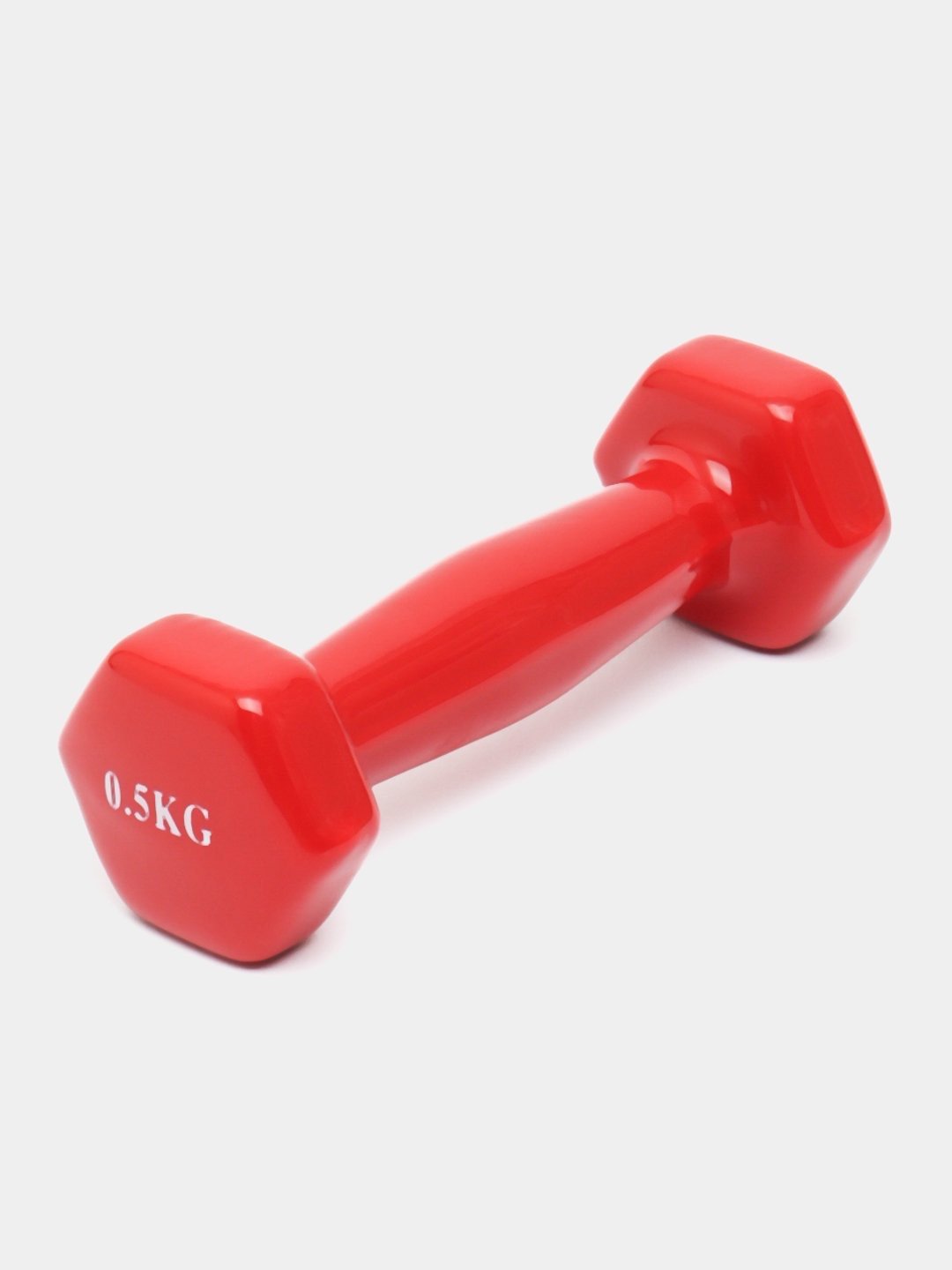 Fitnes uchun 1 kg, 2 kg va 0,5 kg og‘irlikdagi vinil gantellar
