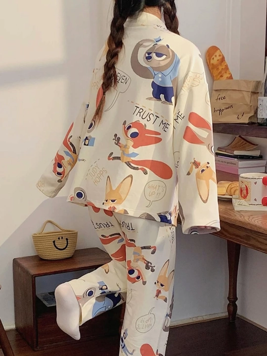 Ayollar tungi ko‘ylagi va shimli pijama - barcha mavsumlar uchun