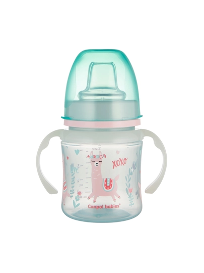 Детский поильник Easy Start 120 мл — Экзотические животные — BUBCHE-35207-ЗЕЛЕН