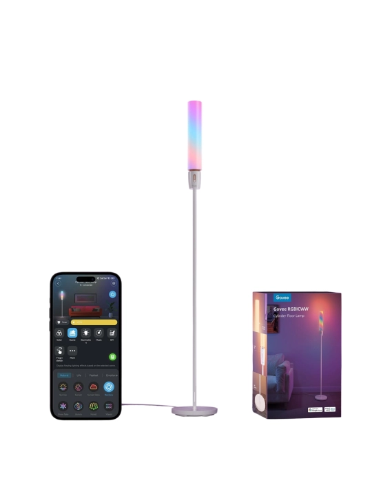 Aqlli torsher Govee H6078, 1500Lm, RGBICW, WI-FI/Bluetooth, Oq