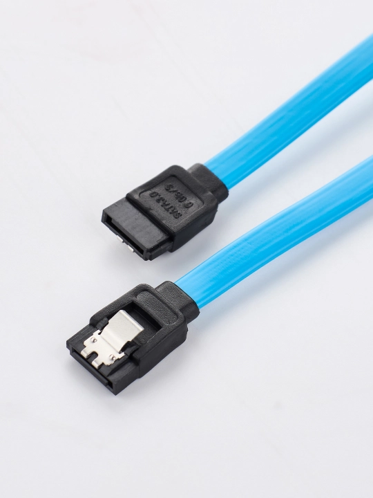 SATA shleyf kabel, 6 Gb/s, SSD, HDD, DVD ni ulash uchun qulf bilan - 