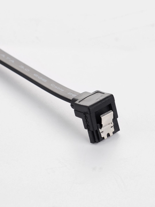 SATA shleyf kabel, 6 Gb/s, SSD, HDD, DVD ni ulash uchun qulf bilan