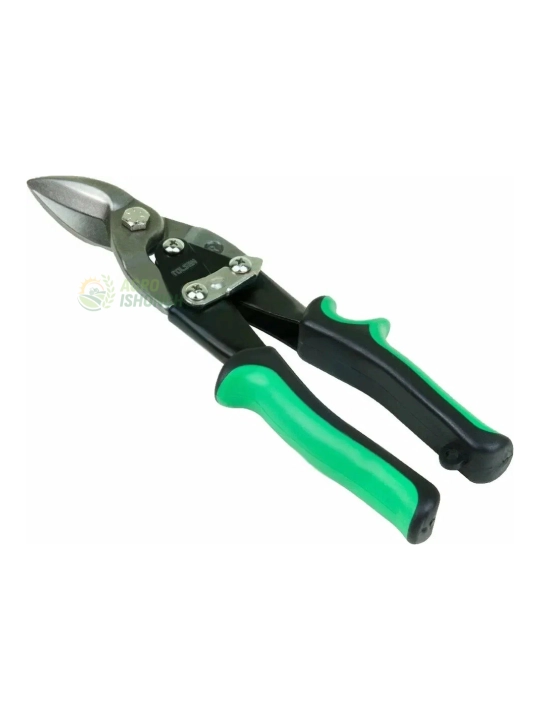 Tolsen Metall Kesish Qaychisi 250 mm — O‘ng Kesish, GRIPRO Tutqich