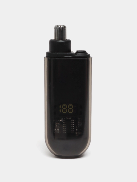 Burun va quloq uchun portativ mini trimmer LED displey, USB zaryad, elektr