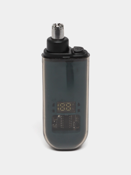 Burun va quloq uchun portativ mini trimmer LED displey, USB zaryad, elektr