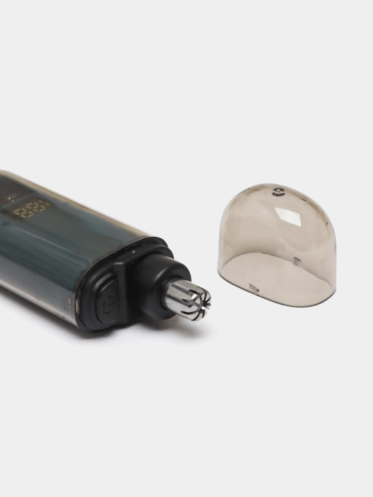 Burun va quloq uchun portativ mini trimmer LED displey, USB zaryad, elektr