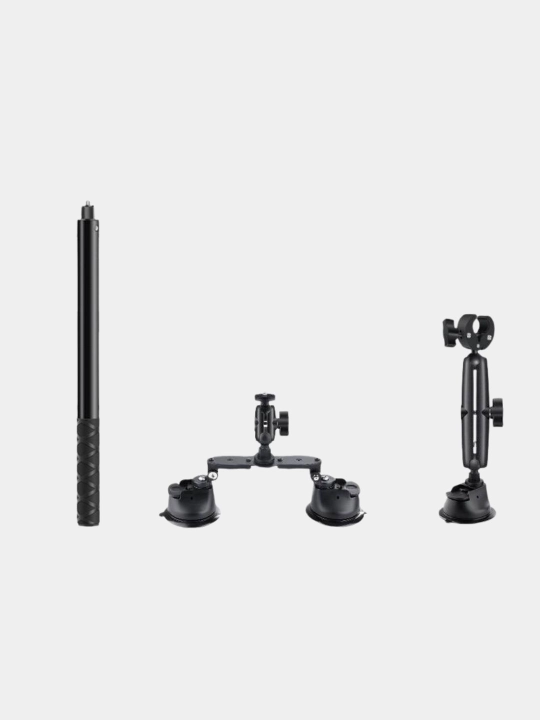 Дeржатель с присосками для Insta360, GoPro и экшн-камер  надёжное крепление для автомобиля