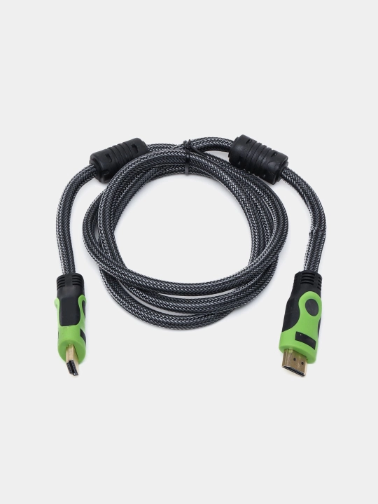 Kabel HDMI, 1.5 m, 3 m, 5 m, 10 m, filtr bilan televizor va monitor uchun