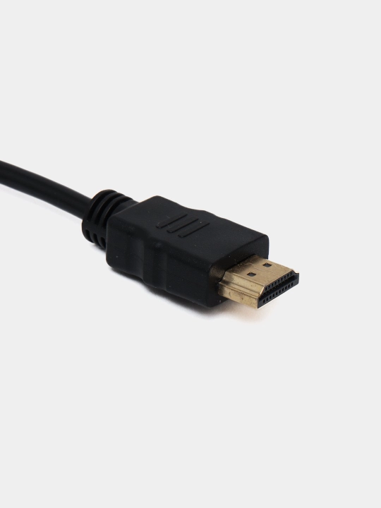 Adapter HDMI to VGA, videokarta ulash uchun Full HD 1080p