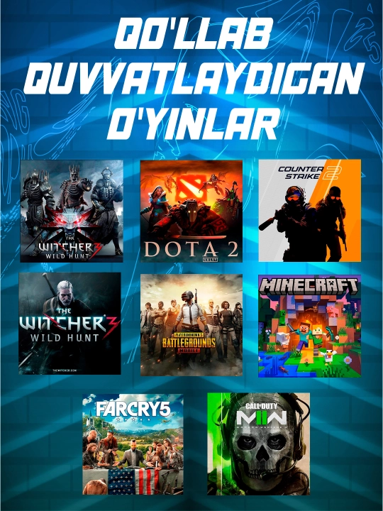 Игровой ПК i3-12100F, RX580/GTX1660, 16 ГБ RAM, SSD 256 ГБ–1ТБ + HDD 500 ГБ подарок