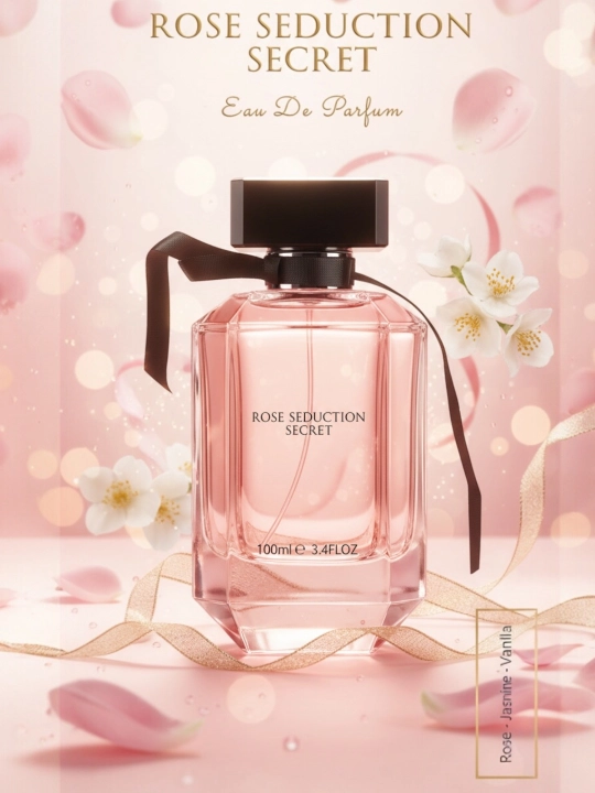 Parfyumlangan suv Rose seduction secret amor fragrance world edp, 100 ml - 