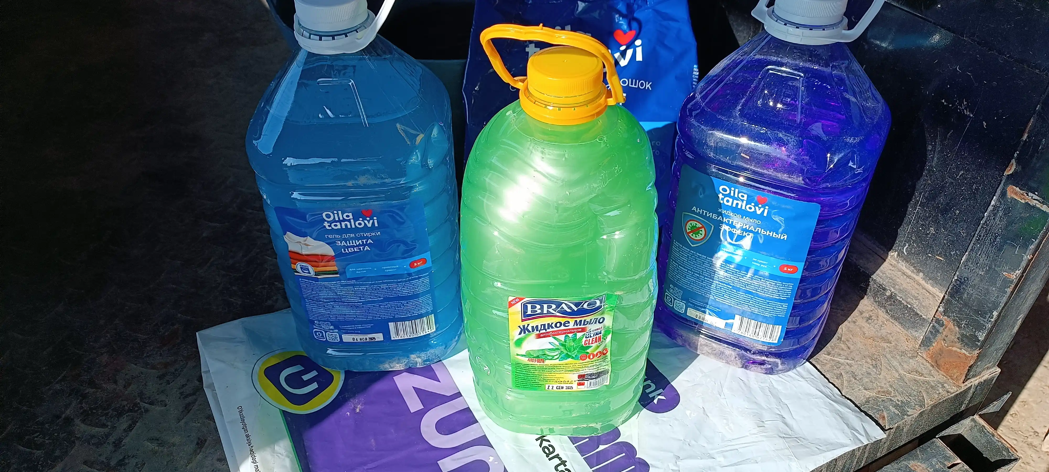 Suyuq qo'l sovuni BRAVO "Aloe Vera", 5 litr