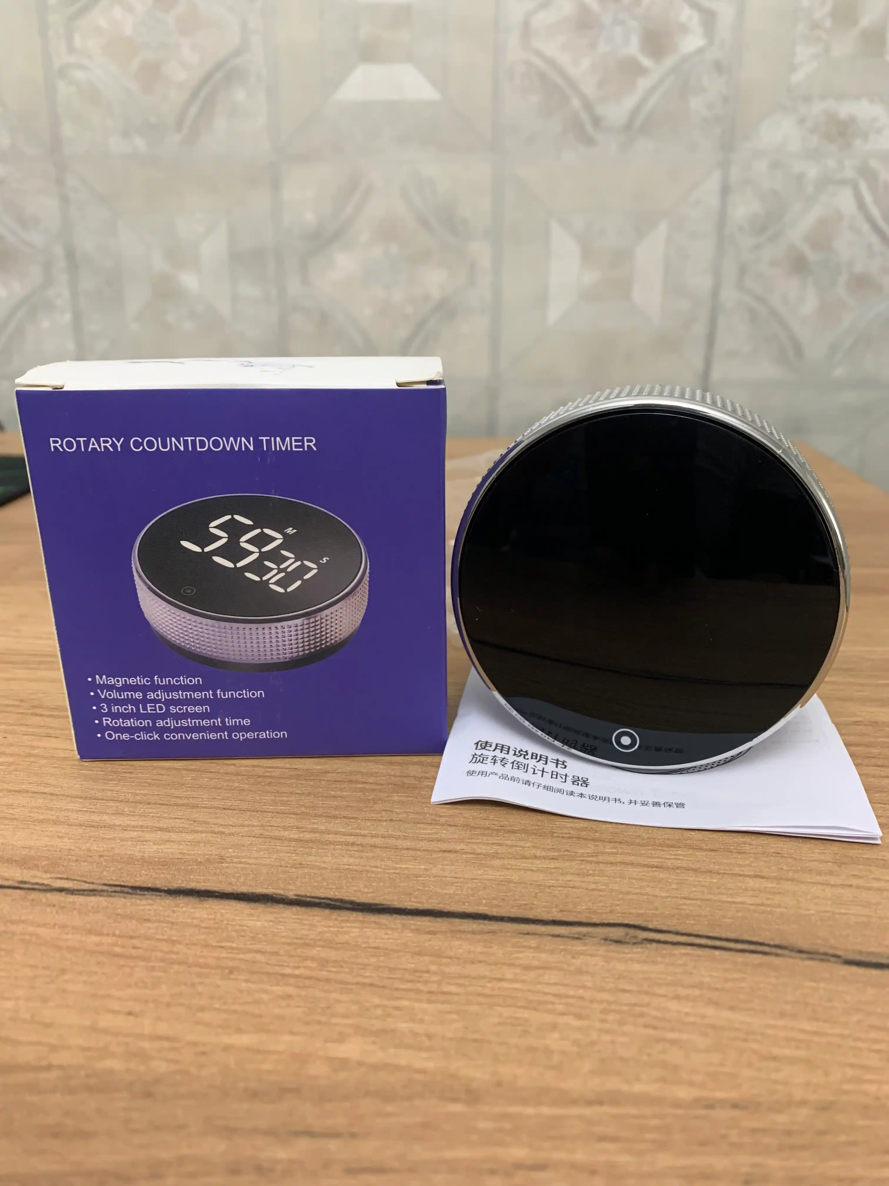 Таймер, электронный счетчик времени TIMER LED-таймер для кухни учебы спорта и дома
