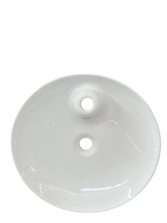 Ventos keramik oval rakovinasi, stol ustida