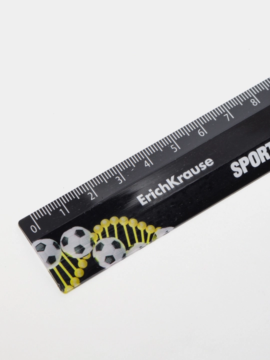 ErichKrause plastik lineykasi, 15 sm, 5 ta dizayndan iborat assortiment 61767