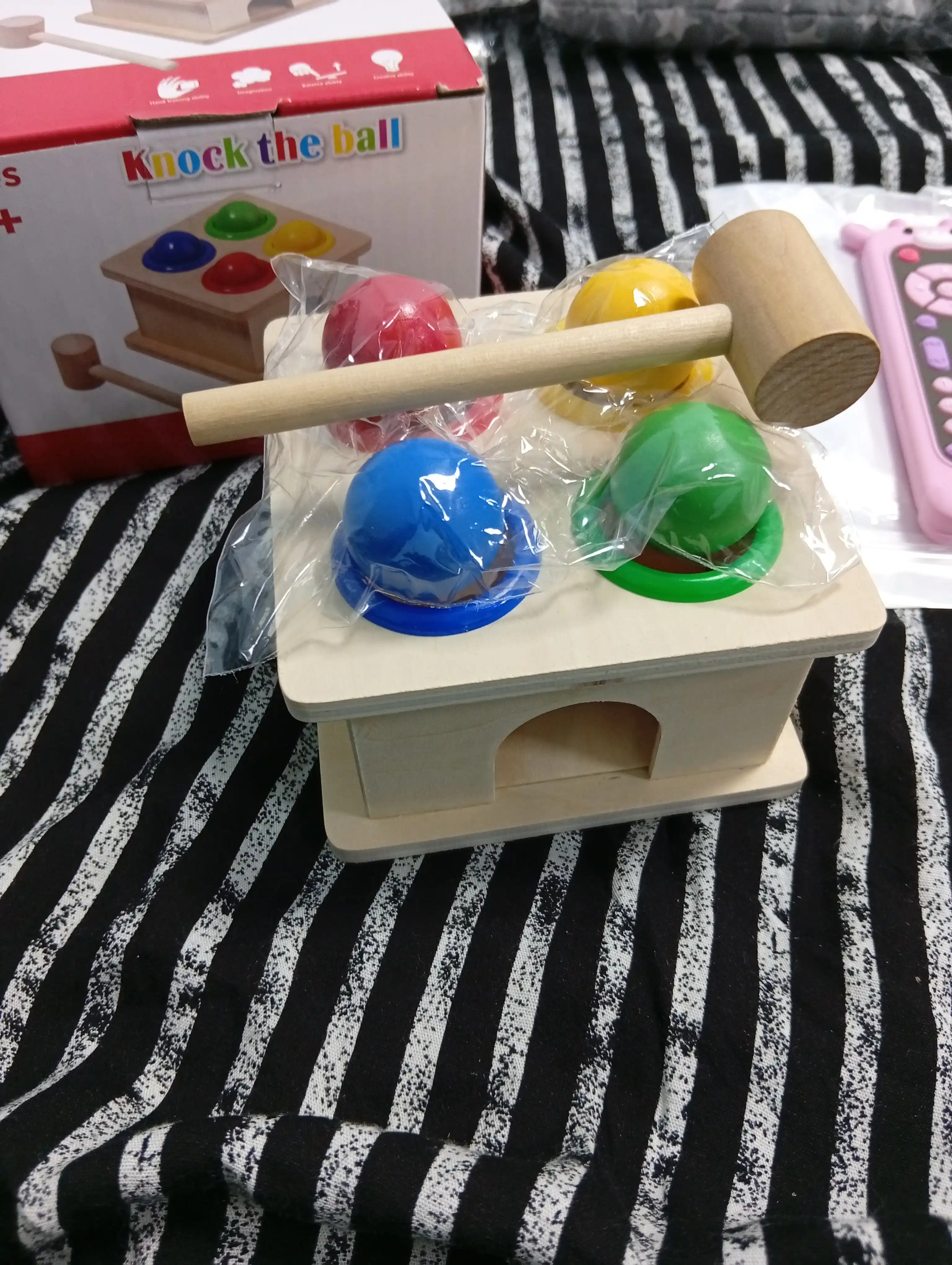 O'quv bolalar o'yinchog'i, bizibord, ijodiy sovg'a, yog'och o'yin, Montessori