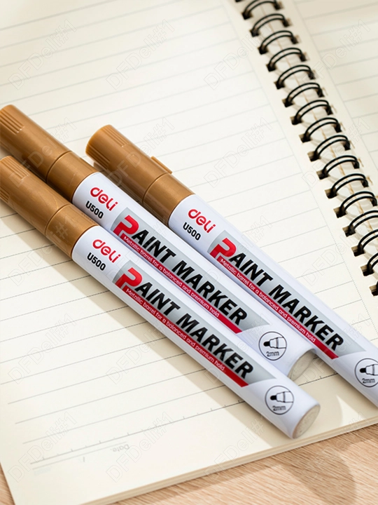Marker Paint U500-GD (oltin) Deli, 500-GD-EU