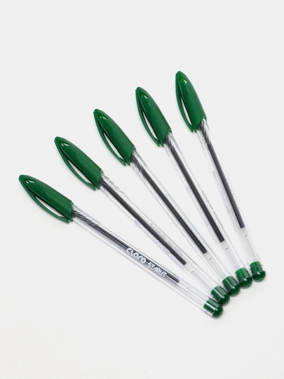 Ручка шариковая Starlit 0,7мм (зл) Claro по 5 штук — DELISTO-CL5393