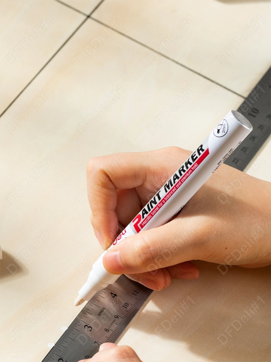 Маркер Paint  U500-WH бл Deli, 500-WH-U