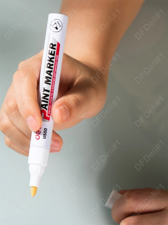 Маркер Paint  U500-WH бл Deli, 500-WH-U