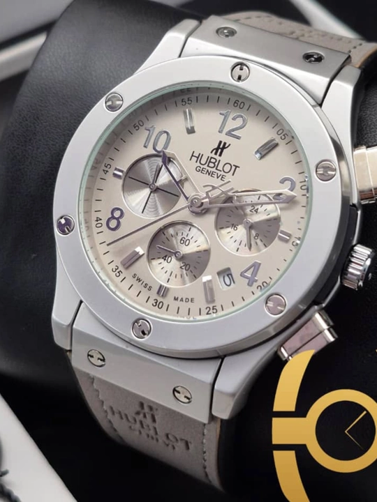 Мужские наручные часы HUBLOT, с батарейкой, в подарочной коробке