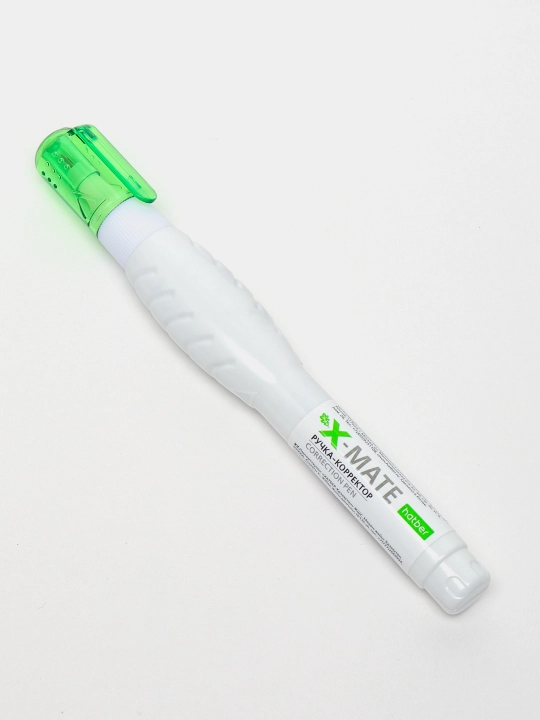 Hatber X-Mate tuzatish ruchkasi, 12 ml, metall uchli, qopqoq va qisqichli, CP_071174 - 