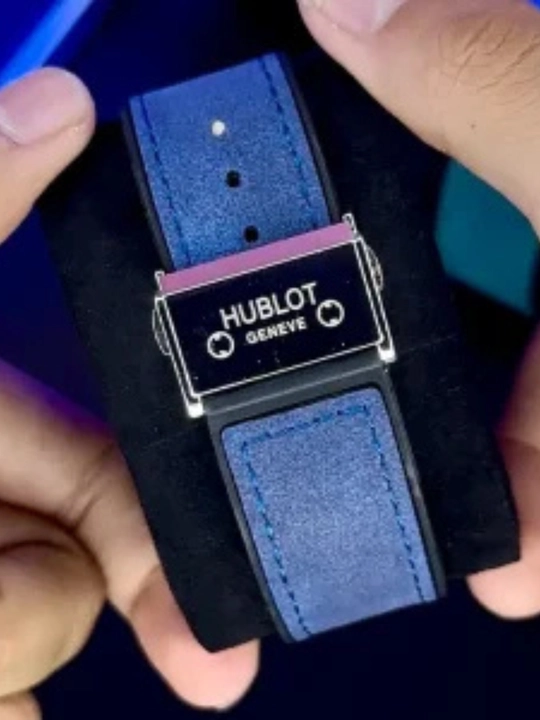 Мужские наручные часы HUBLOT, с батарейкой, в подарочной коробке