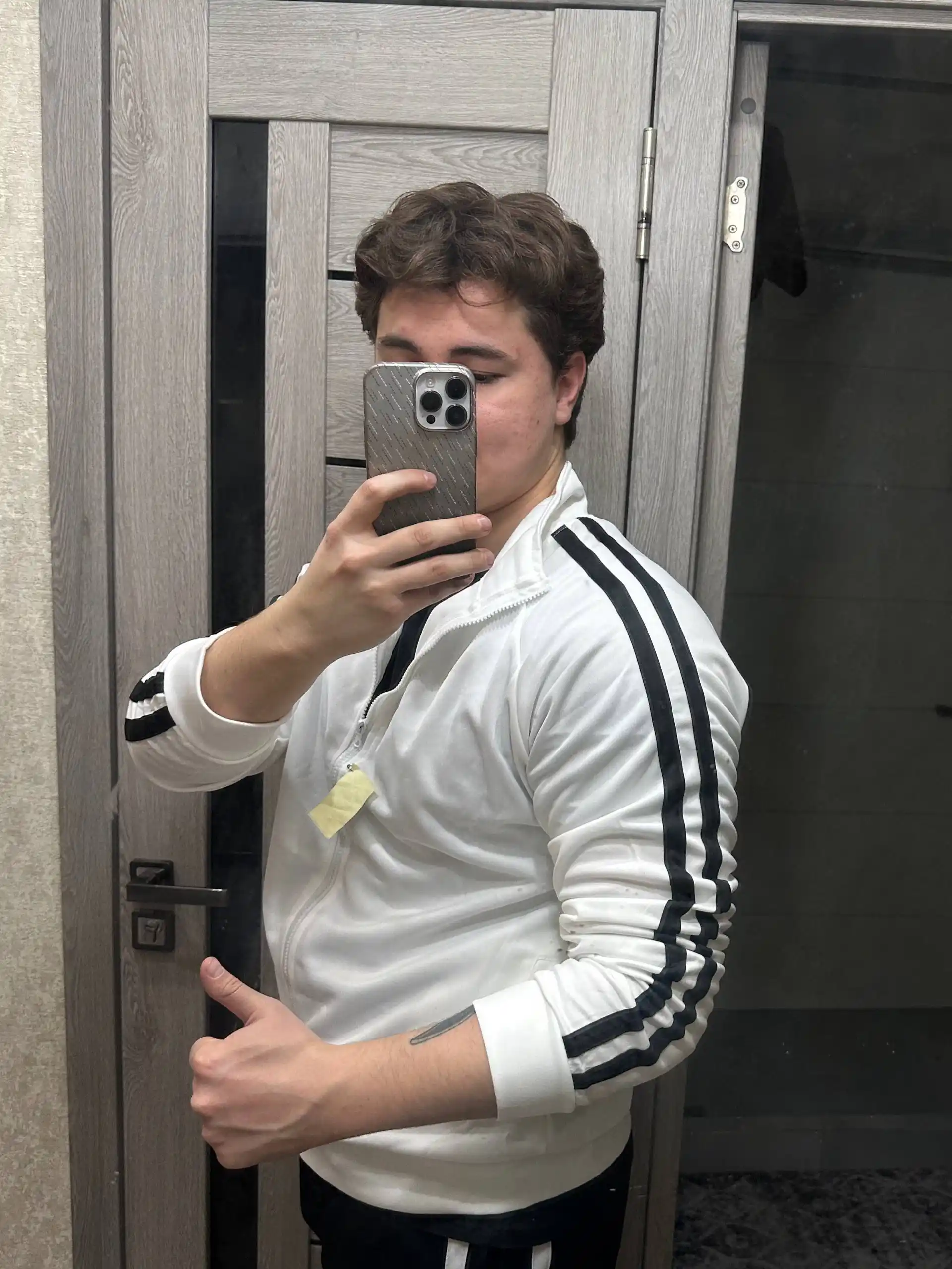 Erkaklar uchun ikki qismli sport kostyumi, olimpiyka va shimlar to‘plami, yengil sport kiyimi