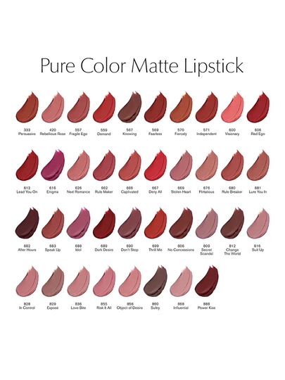 Помада Pure Color Envy Sculpting тон 420 rebellious rose