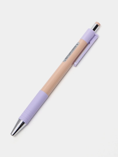 Ручка шариковая автоматическая ErichKrause MC-5 Matic&Grip Manga 0.7, чернил синий 61092 — ERKR-61092-БЕЖЕВ