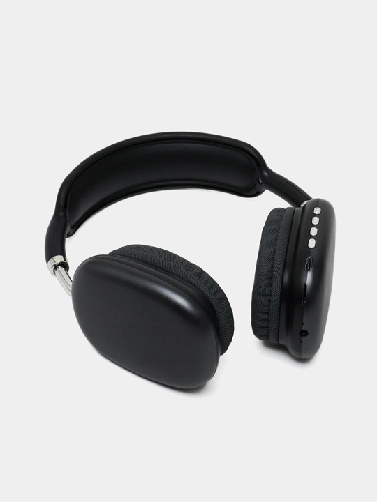 Беспроводные наушники P9, Bluetooth 5.0, с микрофоном, разъем 3,5 мм, 150 мА·ч, серые