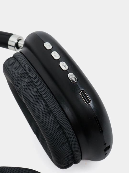 Беспроводные наушники P9, Bluetooth 5.0, с микрофоном, разъем 3,5 мм, 150 мА·ч, серые
