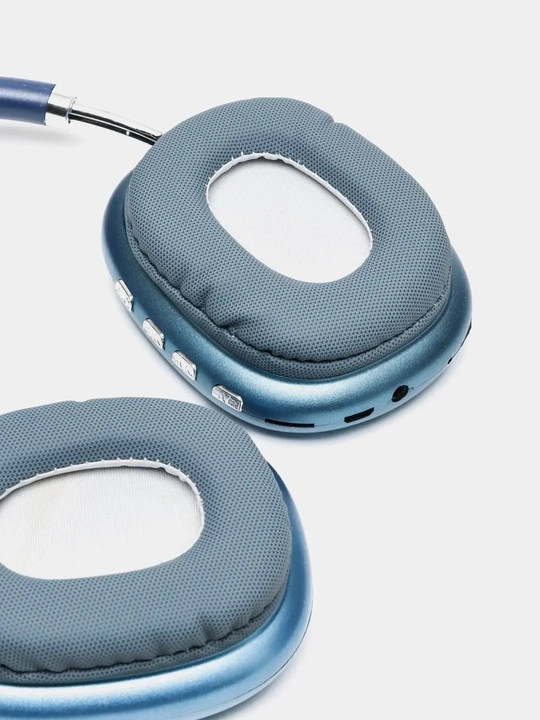 Беспроводные наушники P9, Bluetooth 5.0, с микрофоном, разъем 3,5 мм, 150 мА·ч, серые