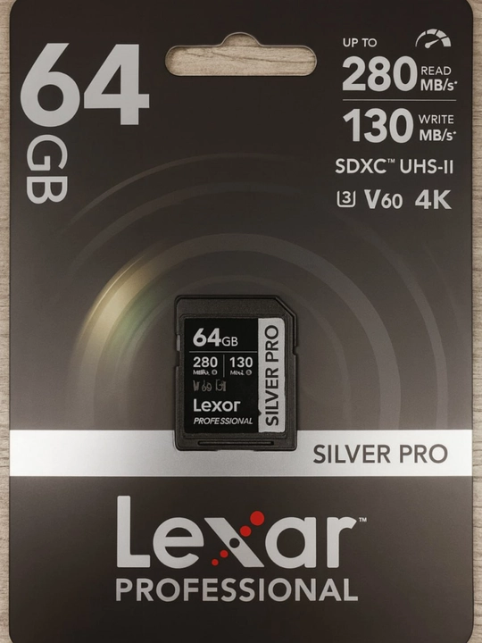 Флешка LEXAR PROFESSIONAL SDXC UHS-II 64ГБ - 