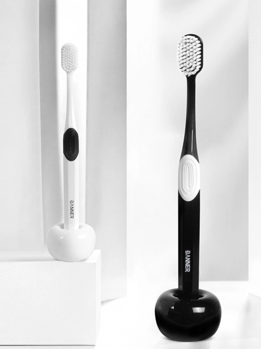 Зубная щетка, Пара ультрамягких корейских зубных щёток для чувствительных зубов — 2 шт