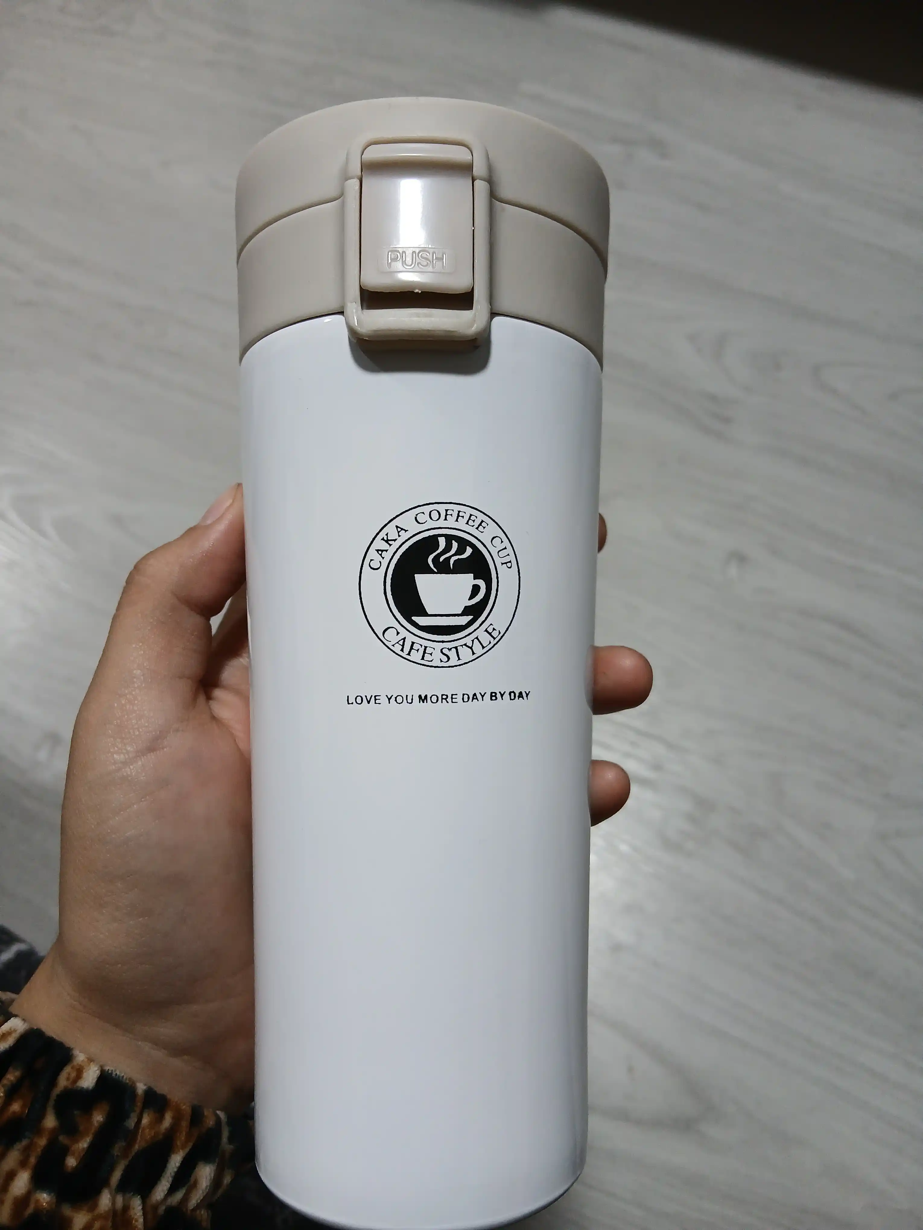 Choy va qahva uchun zanglamaydigan po‘latdan yasalgan termokrujka, qahva termokrujkasi, 500 ml