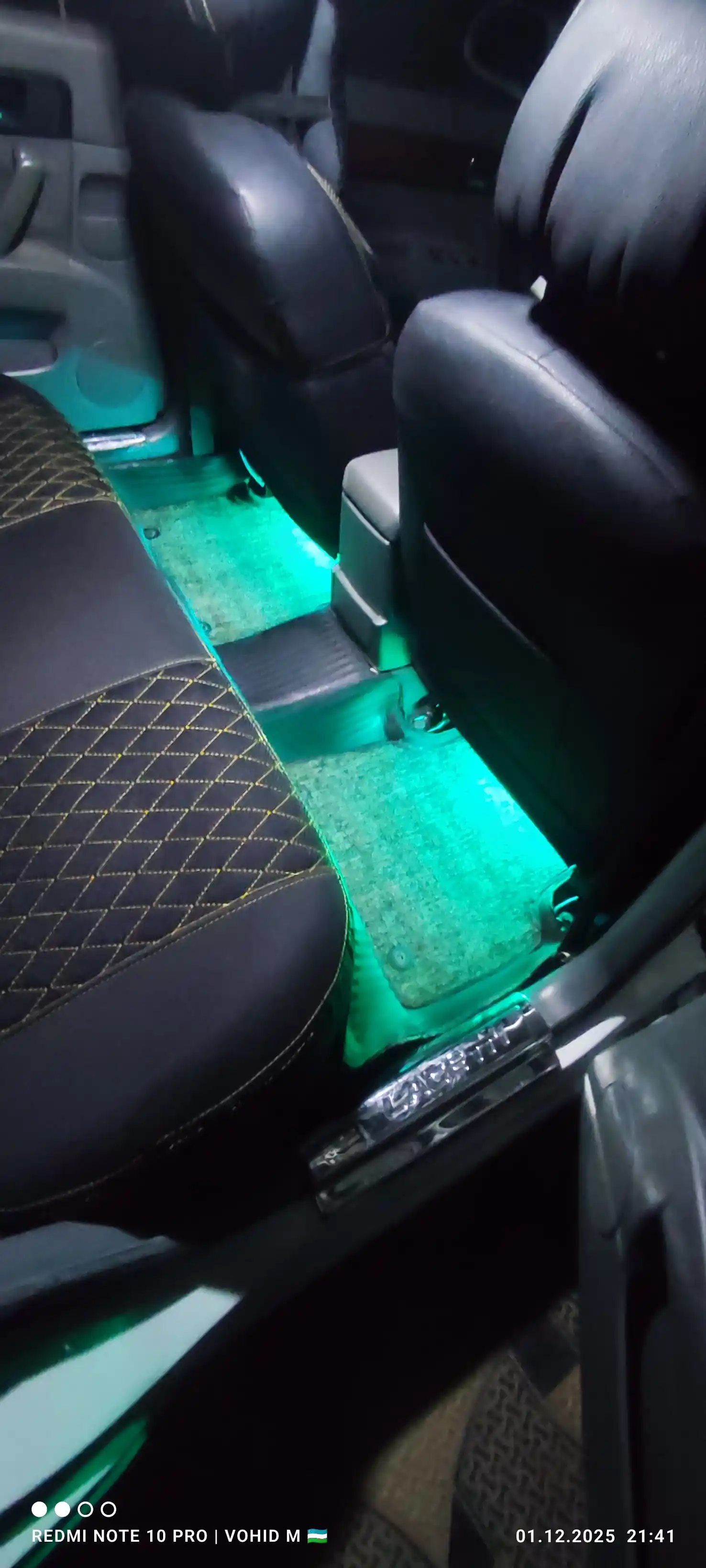 RGB лента для салона автомобиля, 12 разных лампочек